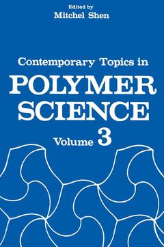 Couverture de l’ouvrage Contemporary Topics in Polymer Science