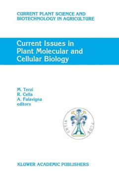 Cover of the book Current Issues in Plant Molecular and Cellular Biology