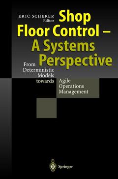 Couverture de l’ouvrage Shop Floor Control - A Systems Perspective