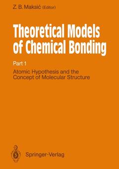 Couverture de l’ouvrage Atomic Hypothesis and the Concept of Molecular Structure
