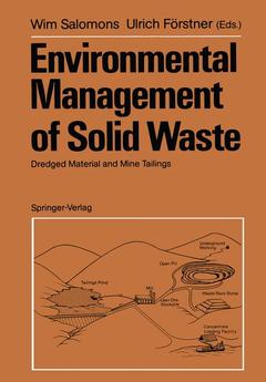 Couverture de l’ouvrage Environmental Management of Solid Waste