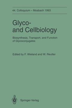 Couverture de l’ouvrage Glyco-and Cellbiology