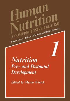 Couverture de l’ouvrage Nutrition
