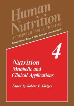 Couverture de l’ouvrage Nutrition