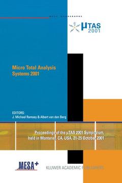 Couverture de l’ouvrage Micro Total Analysis Systems 2001