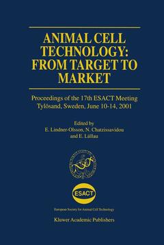 Cover of the book Animal Cell Technology: From Target to Market