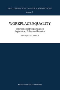 Couverture de l’ouvrage Workplace Equality