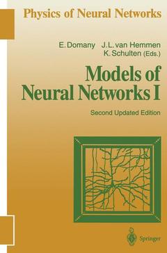 Couverture de l’ouvrage Models of Neural Networks I