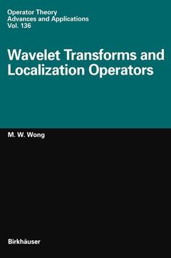 Cover of the book Wavelet Transforms and Localization Operators