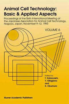 Couverture de l’ouvrage Animal Cell Technology: Basic & Applied Aspects
