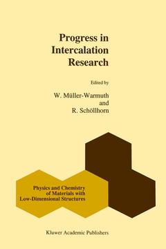 Couverture de l’ouvrage Progress in Intercalation Research