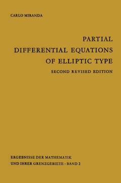 Cover of the book Partial Differential Equations of Elliptic Type