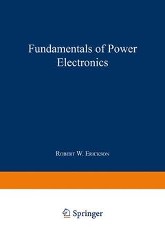 Couverture de l’ouvrage Fundamentals of Power Electronics