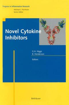 Couverture de l’ouvrage Novel Cytokine Inhibitors