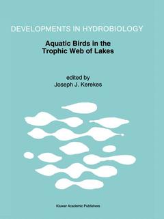 Couverture de l’ouvrage Aquatic Birds in the Trophic Web of Lakes