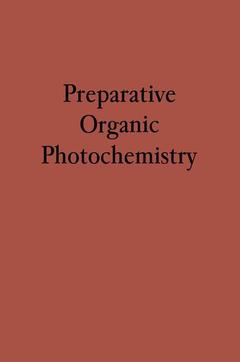 Couverture de l’ouvrage Preparative Organic Photochemistry