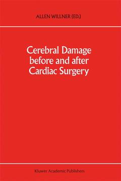 Cover of the book Cerebral Damage Before and After Cardiac Surgery