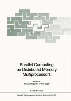 Cover of the book Parallel Computing on Distributed Memory Multiprocessors