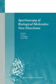 Couverture de l’ouvrage Spectroscopy of Biological Molecules: New Directions