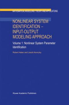 Couverture de l’ouvrage Nonlinear System Identification — Input-Output Modeling Approach