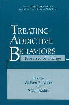 Couverture de l’ouvrage Treating Addictive Behaviors