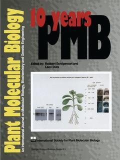 Couverture de l’ouvrage 10 Years Plant Molecular Biology