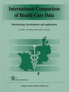 Couverture de l’ouvrage International Comparison of Health Care Data