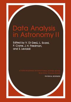 Cover of the book Data Analysis in Astronomy II