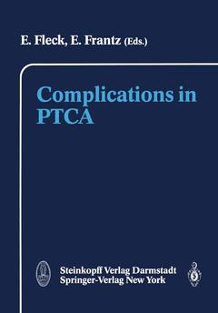 Couverture de l’ouvrage Complications in PTCA