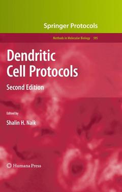 Couverture de l’ouvrage Dendritic Cell Protocols