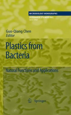 Couverture de l’ouvrage Plastics from Bacteria