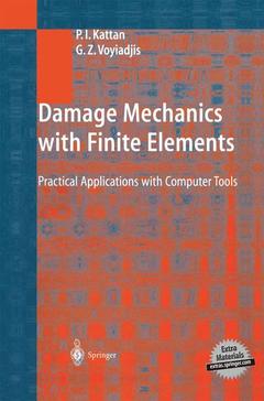 Couverture de l’ouvrage Damage Mechanics with Finite Elements