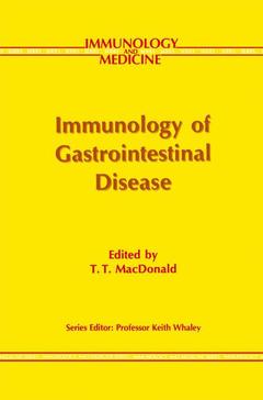 Couverture de l’ouvrage Immunology of Gastrointestinal Disease