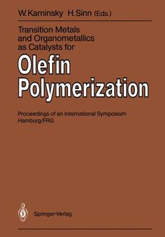 Couverture de l’ouvrage Transition Metals and Organometallics as Catalysts for Olefin Polymerization