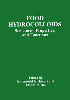 Couverture de l’ouvrage Food Hydrocolloids