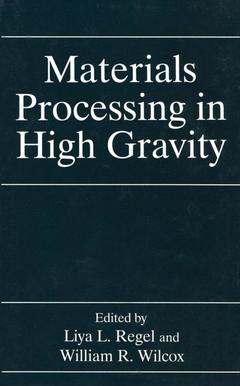 Cover of the book Materials Processing in High Gravity