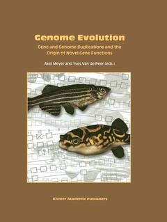 Couverture de l’ouvrage Genome Evolution