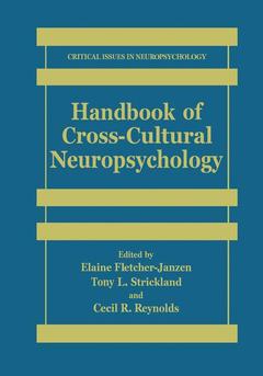Couverture de l’ouvrage Handbook of Cross-Cultural Neuropsychology