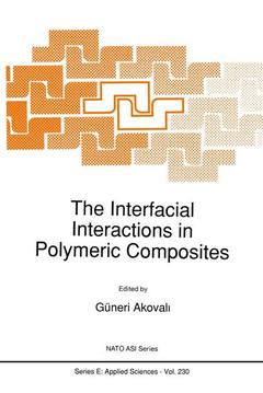 Couverture de l’ouvrage The Interfacial Interactions in Polymeric Composites