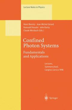 Couverture de l’ouvrage Confined Photon Systems