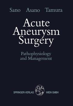Couverture de l’ouvrage Acute Aneurysm Surgery