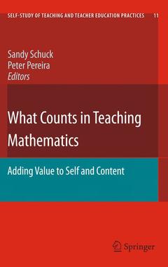 Cover of the book What Counts in Teaching Mathematics