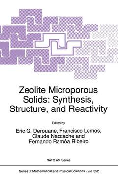 Couverture de l’ouvrage Zeolite Microporous Solids: Synthesis, Structure, and Reactivity