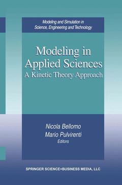 Cover of the book Modeling in Applied Sciences