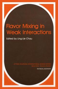 Couverture de l’ouvrage Flavor Mixing in Weak Interactions
