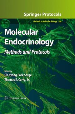 Couverture de l’ouvrage Molecular Endocrinology