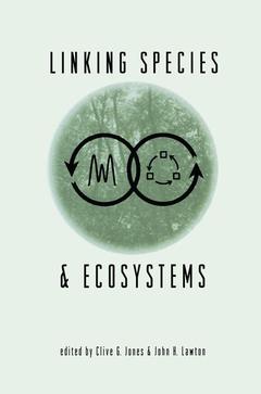 Cover of the book Linking Species & Ecosystems