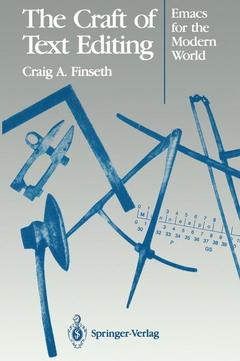 Cover of the book The Craft of Text Editing