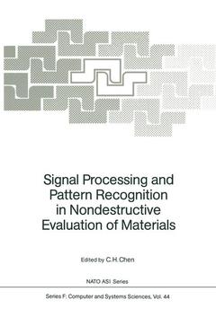 Couverture de l’ouvrage Signal Processing and Pattern Recognition in Nondestructive Evaluation of Materials