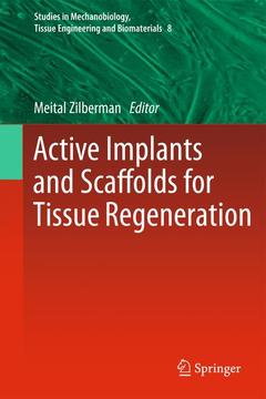 Couverture de l’ouvrage Active Implants and Scaffolds for Tissue Regeneration